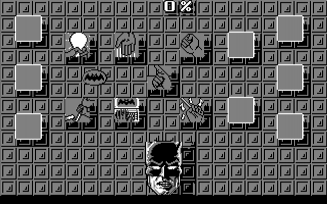Batman: The Caped Crusader IBM PC/Compatibles Screenshot: Inventory and game menu.