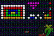 Bananoid for IBM PC/Compatibles - The right side of the round two screen.