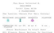 M.U.L.E. for IBM PC/Compatibles - Ready to begin the game?