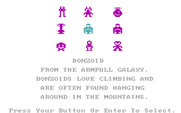 M.U.L.E. for IBM PC/Compatibles - Selecting characters.