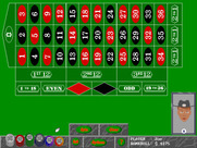 Trump Castle 3 for IBM PC/Compatibles - Place your bets for roulette.
