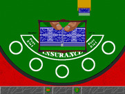 Trump Castle 3 for IBM PC/Compatibles - The dealer shuffles the cards.