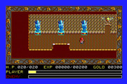 Ys: The Vanished Omens for Apple IIgs - Exploring the temple.