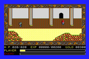 Ys: The Vanished Omens for Apple IIgs - Outside a temple.