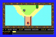 Ys: The Vanished Omens for Apple IIgs - Leaving town...
