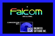 Ys: The Vanished Omens for Apple IIgs - Falcom / Unlimited Software logos.