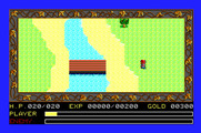 Ys: The Vanished Omens for Apple IIgs - There's a lot of land to explore...