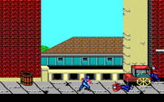 Ninja Gaiden for IBM PC/Compatibles - Enemy ninja has been knocked down.