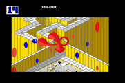 Marble Madness for Apple IIgs - This device moves your marble to the next platform.