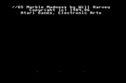 Marble Madness for Apple IIgs - Title screen.