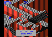 Marble Madness for Arcade - Game over.