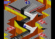 Marble Madness for Arcade - The flags indicate my destination...