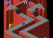 Marble Madness for Arcade - Be careful of the marble vacuum!