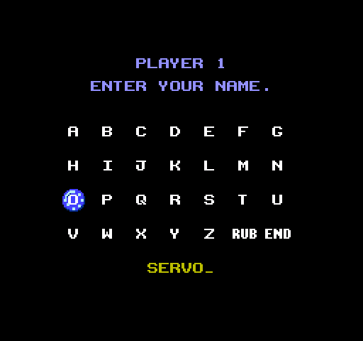 Marble Madness NES / Famicom Screenshot: Enter your name...