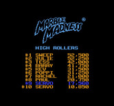 Marble Madness for NES / Famicom - A new high score!