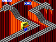 Marble Madness for Sega Master System - Watch out for the marble vacuum cleaners!