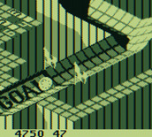 Marble Madness for Game Boy - Reached the first goal!