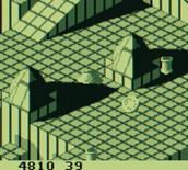 Marble Madness for Game Boy - Watch out for marble eating creatures!