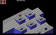 Marble Madness for IBM PC/Compatibles - Level two begins...