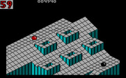 Marble Madness for IBM PC/Compatibles - The start of the second level.