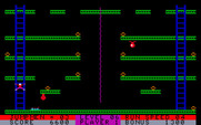 Jumpman Lives! for IBM PC/Compatibles - Don't get hit by the falling bombs...