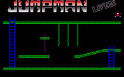 Jumpman Lives! for IBM PC/Compatibles - Title screen.
