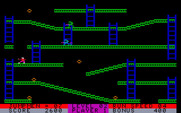 Jumpman Lives! for IBM PC/Compatibles - On this level robots chase you...