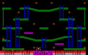 Jumpman Lives! for IBM PC/Compatibles - Oops, I fell off of a moving platform...