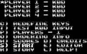 Jumpman Lives! for IBM PC/Compatibles - The main menu.