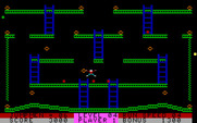 Jumpman Lives! for IBM PC/Compatibles - The jumping blocks level...
