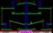 Jumpman Lives! for IBM PC/Compatibles - Start of round one.