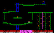 Jumpman Lives! for IBM PC/Compatibles - Lots of climbing is needed on this level...