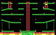 Jumpman Lives! for IBM PC/Compatibles - Avoid the randomly appearing fires...