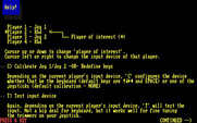 Jumpman Lives! for IBM PC/Compatibles - One of several help screens.