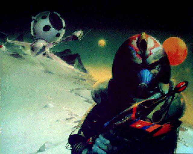 Blood Money Amiga Screenshot: Loading screen.