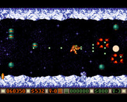 Blood Money for Amiga - Start of world three.