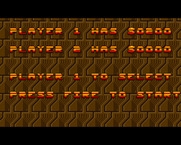 Blood Money for Amiga - Ready to start?