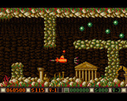 Blood Money for Amiga - An underwater city...