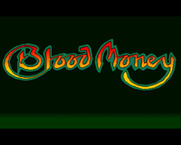 Blood Money for Amiga - Title screen.