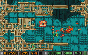 Blood Money for Atari ST - Shoot these bubbles to earn money.