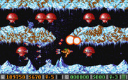 Blood Money for Atari ST - You can choose one of two paths; it's not always clear what the better choice is!