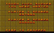 Blood Money for Atari ST - Game over.