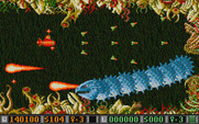 Blood Money for Atari ST - Here comes the end of level boss!