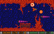 Blood Money for Atari ST - Start of the fourth world.