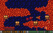 Blood Money for Atari ST - Quick...shoot enemies before you're hit!
