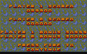 Blood Money for Atari ST - Press fire to continue...
