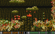 Blood Money for Atari ST - Don't crash into walls...