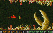 Blood Money for Atari ST - A giant claw gets in the way...