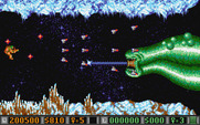 Blood Money for Atari ST - The third end of level boss.