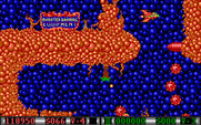 Blood Money for IBM PC/Compatibles - Be careful flying through this narrow passageway!